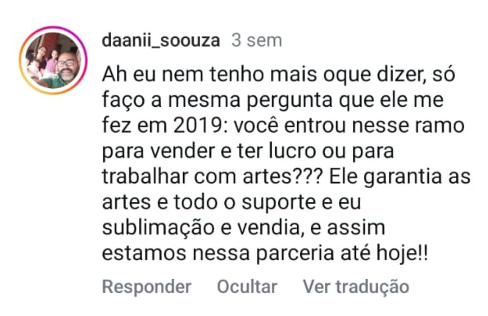 Depoimento Assinante